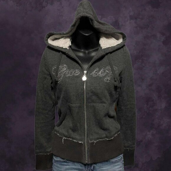 Guess Sherpa Zip-Up Hoodie - Picture 2 of 6